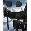Andake Waterproof&Breathable Winter Warm Gloves Men&Women Ski Gloves Snow Warm