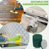 YELARXI Power Scrub Pads, Scrubbing Pads 180 Grits Scouring Discs