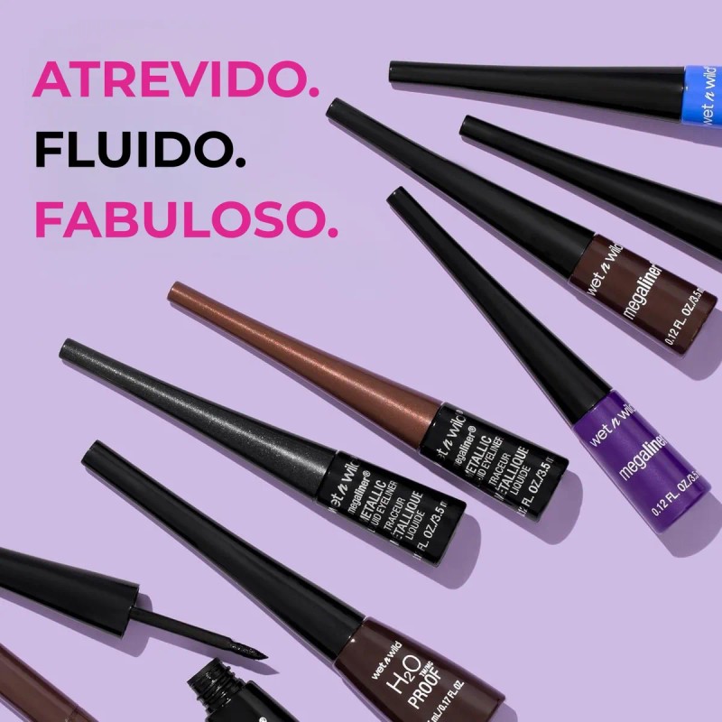 Delineador Líquido Shimmer Cosmic Color Negro