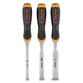 Truper JFT-3 Juego de 3 Formones Truper, color,, pack of/paquete de 1
