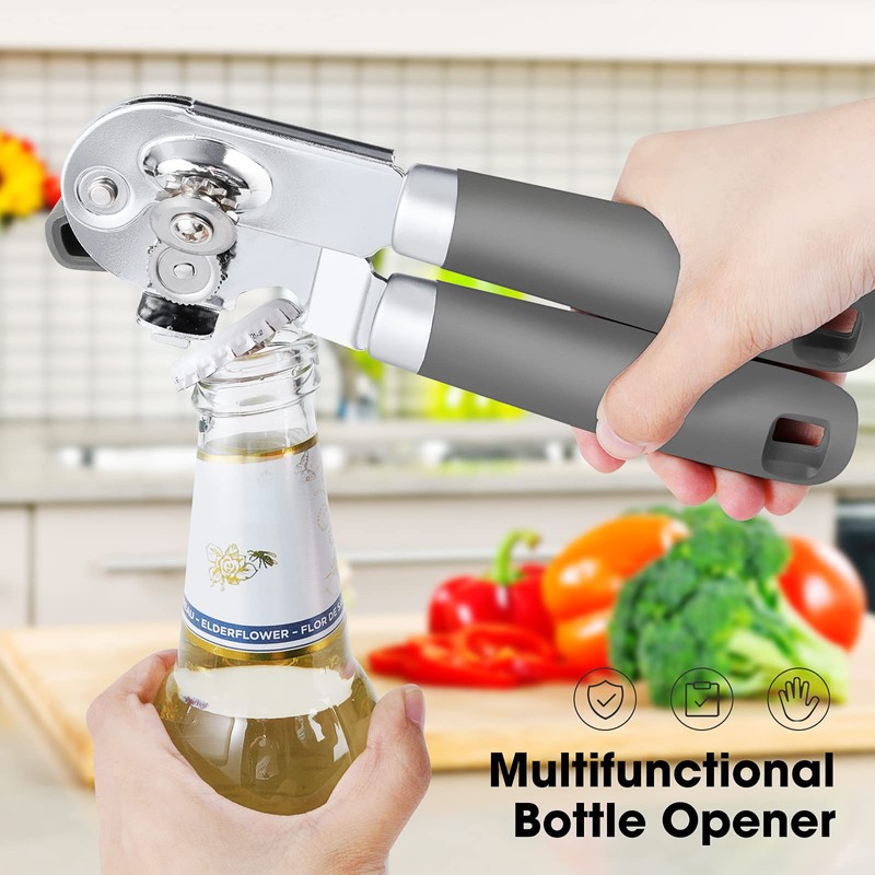 Can Opener Manual, Can Opener with Magnet, Hand Can Opener