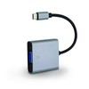 METRONIC 395295 USB-C Male to VGA Female Adapter - Grey