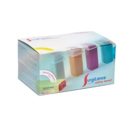 Safety Lancet 21G Pink 40 to 60 UI Blood Flow 2-4/5mm Latex-Free