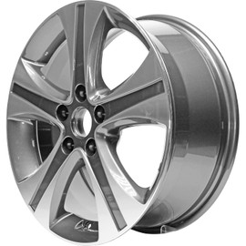 New 17x7" 17 Inch Premium Aluminum Alloy Wheel Rim for Hyundai Elantra 2013 2014 2015 2016 | ALY70836U30N | Direct Fit - OE Stock Specs