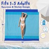 Aroveea Beach Blanket Waterproof Sandproof 1-7 Adult Oversized 78 ''