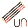 UCINNOVATE 4 Pieces 7.5 inches (19 cm) Speaker Jumper Cables