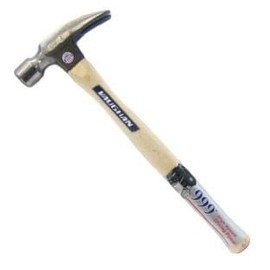 Vaughan & Bushnell 107-20 32-oz Milled Face Super Framing Professional Rip Hammer with 18" Straight Hickory Handle (707M)