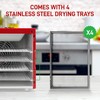 Electric Countertop Food Dehydrator Machine - 350-Watt Premium Multi-Tier Meat