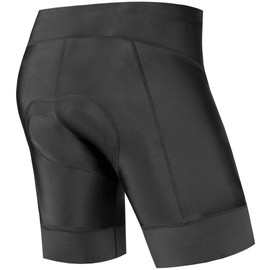 qualidyne Men's Cycling Bike Shorts 3D Padded Bicycle Riding Bike Biking Pants Cycle Shorts Black