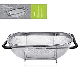 ExcelSteel Colador de acero inoxidable., Stainless