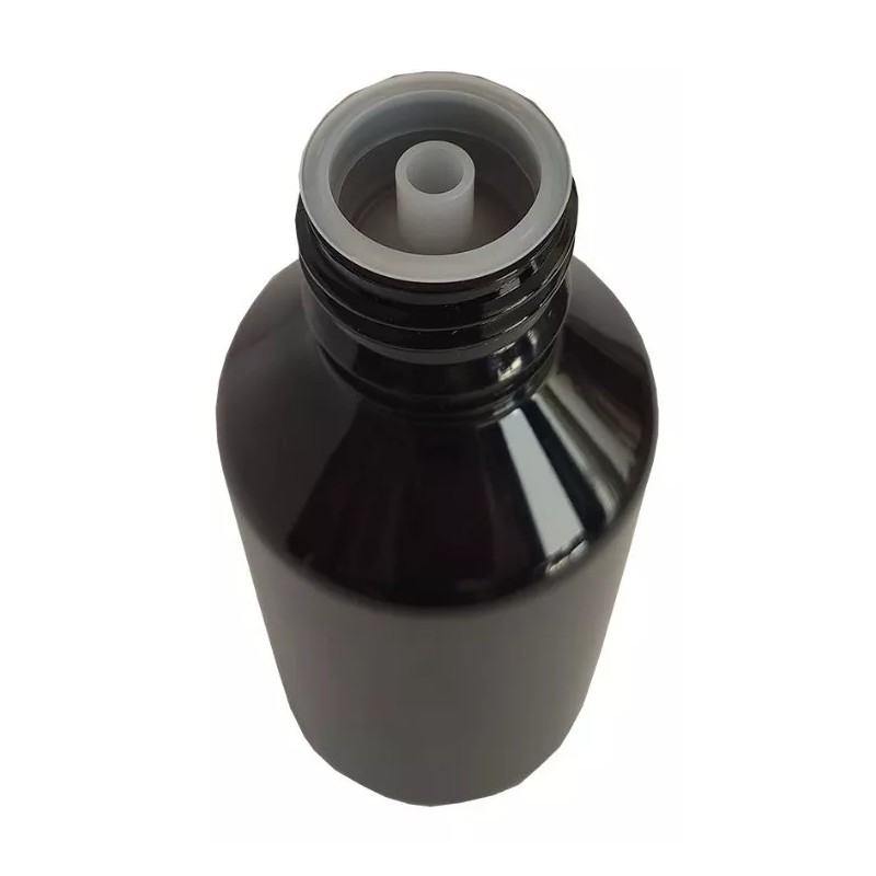 Mister Plastico 100 Pack Botella De Plástico 125 Ml Ambar/gotero.