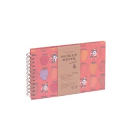 Nakabayashi Scrapbook Large Humming Mint Scandinavian Red A-SCL-HM-4