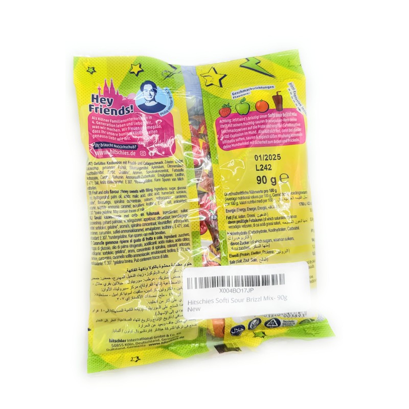 Hitschies Softi Sour Brizzl Mix- 90g