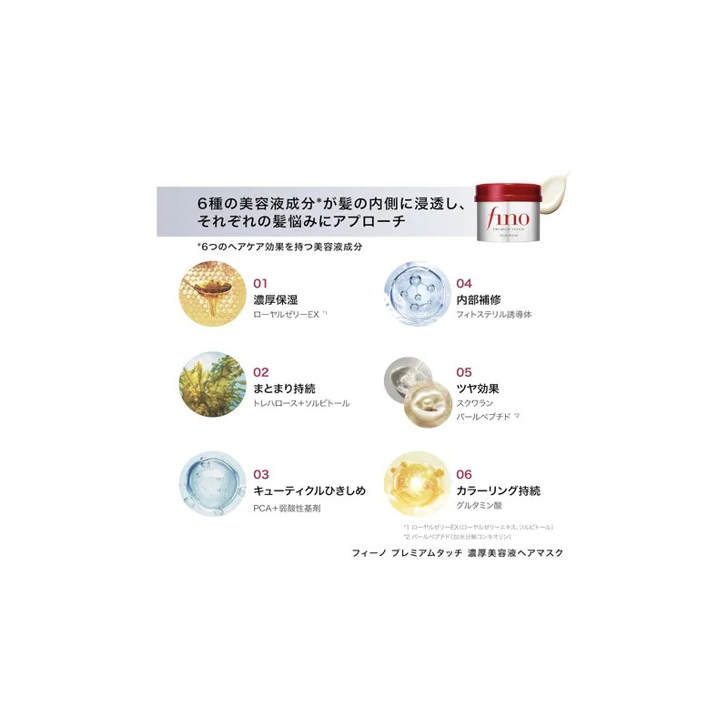 Shiseido Fino Premium Touch Mscara Capilar 230g