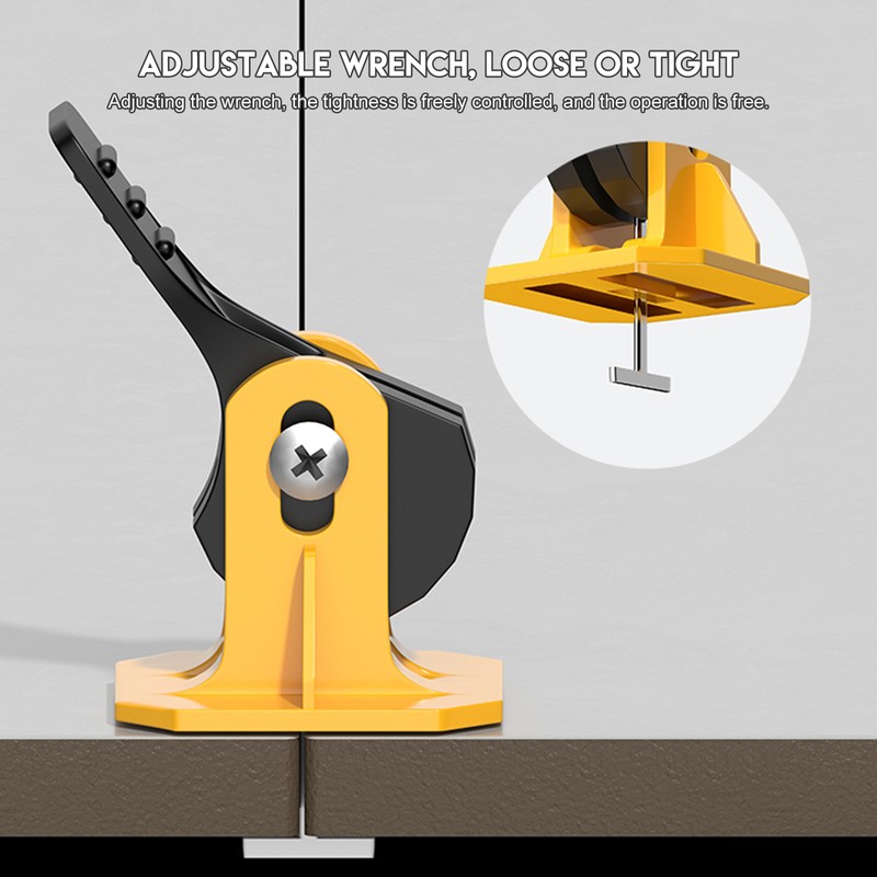 50pcs Plastic Clips Floor Wall Tiling Spacers Strap Tile Flat