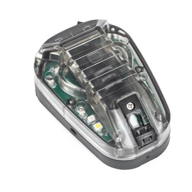 Tactical Helmet Signal Light Optional 4 Modes with Visible LED + IR Constant-on/Strobe, Waterproof Ladybird Survival Identification Lamp for Outdoor Sports