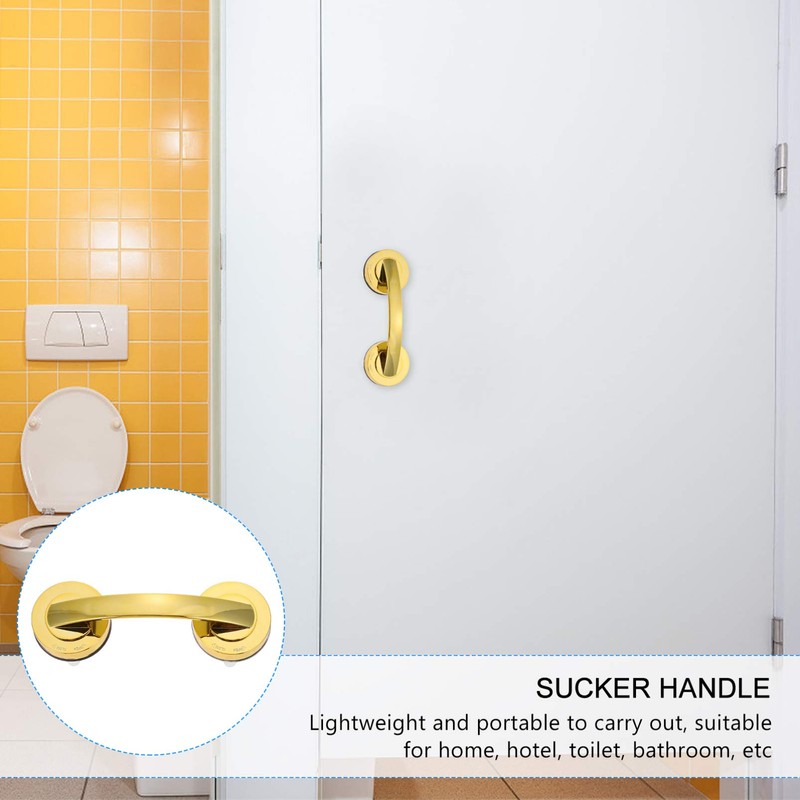 Zerodeko 1pc Suction Grab Bar for Bathroom Safety Non-Skid Bath