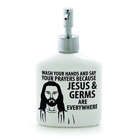 Our Name Is Mud- Soap Dispenser Jesus