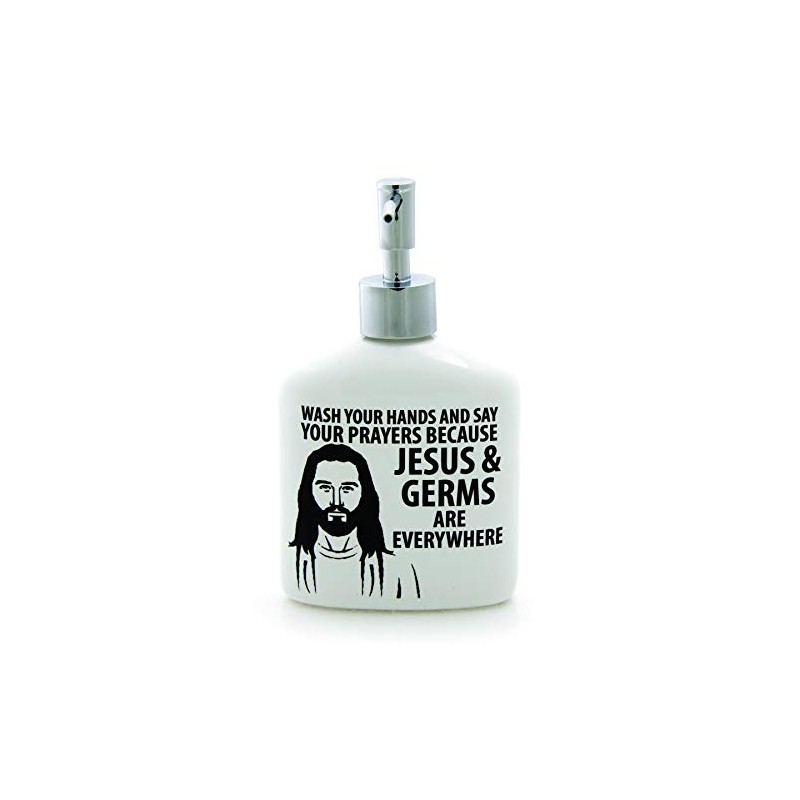 Our Name Is Mud- Soap Dispenser Jesus