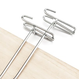 10 Pack Wire Shelving Accessory Hooks Heavy Duty Metal Wire Shelf Hook Hooks for Metal Shelving for Wire Shelf Accessories Room Organization