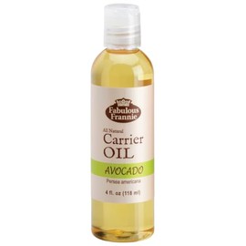 Fabulous Frannie Avocado Carrier Oil Base Oil for Essential Oil or Massage 4oz (Pack of 1)