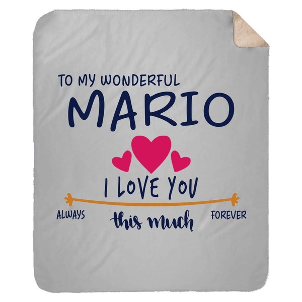 FamilyGift to My Wonderful Mario, I Love You This Much