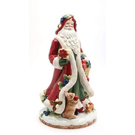 Cosmos Gifts 10697 Santa Figurine, Brown
