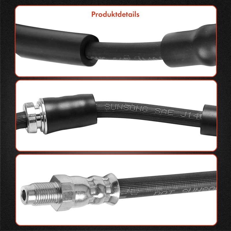 Frankberg 1 x Brake Hose Front Axle Compatible with X5