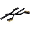 HOZEON 50 PCS Small Wire Brushes, Brass Cleaning Brushes, Wire