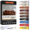 Leather & Vinyl Repair Kit,10 Mix Colors DIY Repair for