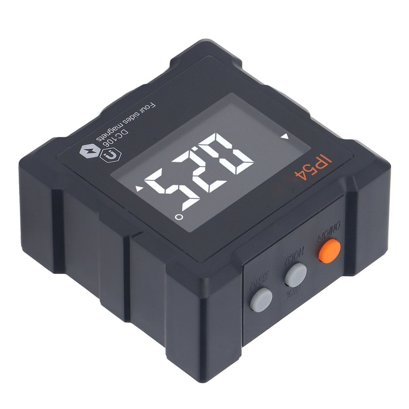 IP54 Angle Finder 4x90° LCD Digital Display 4 Side Strong