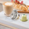 Reusable Coffee Pods Adapter, Stainless Steel Coffee Capsule Converter Holder,