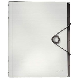 Leitz Solid Business Folder Polypropylene A4 6 Fächer White