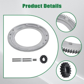 YSMN 399676 Flywheel Tooth Ring 392134 696537 Replacement for Craftman
