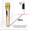 Wireless Handheld Microphone for Outdoor/Indoor Meeting with LED Display -