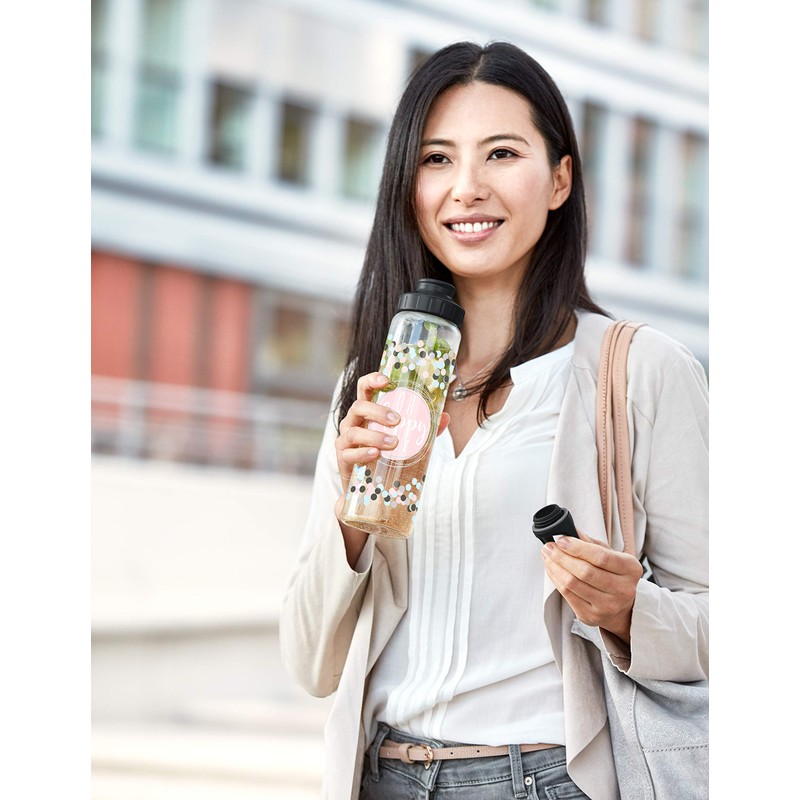 Emsa 518309 Drink2Go Tritan Bottle 0.7 Litre Happy Day