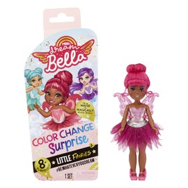 Dream Ella MGA's Bella Color Change Surprise Little Fairies 5.5" Doll - Jaylen, Pink Fairy with Wings and Pink Hair, Multicolor, 578772