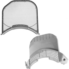Dryer Lint Filter Screen And Lint Trap Cover Housing Replaces For LG DLEX3875V DLEX3001R DLEX2801W DLEX3875W DLEX4370K DLEX4270V DLEX4270W DLEX4370W DLEX3885C DLEX3550V DLEX4070W DLEX4200W DLEX2901V
