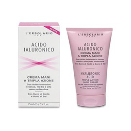L'Erbolario Hyaluronic acid hand cream with triple effect, 75 ml