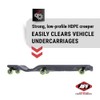 AFF Viking Mechanic's Creeper - Low Profile Ergonomic Design with