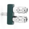 for Compressor Adapter, Air Compressor Connector, 2 Way Air Hose