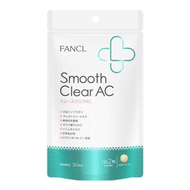 FANCL Smooth Clear AC 30-Day Supplement (Isoflavones/Pigtail/Vitamin/Lactobacillus / Zinc), Beauty Supplement, Health Care