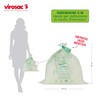 Virosac Biodegradable Bin Liners (Pack of 3)