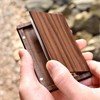 Hacoa Card Case-W Walnut H313-W