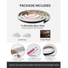 Shine Decor Under Cabinet Lighting Strip, Free Cuttable LED Silicone