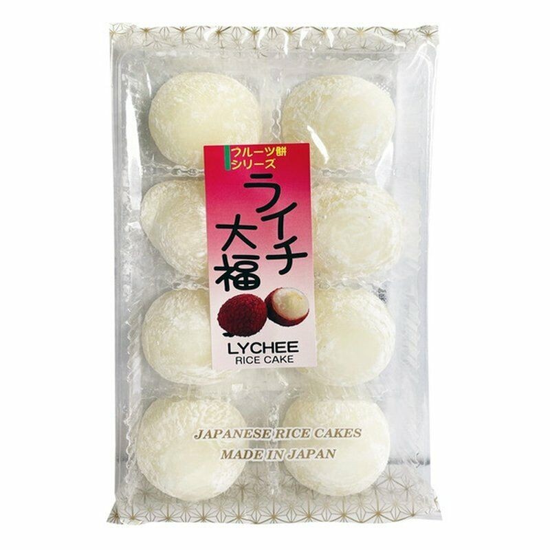 YUKI & LOVE 3 PACK LYCHEE JAPANESE RICE CAKES MOCHI