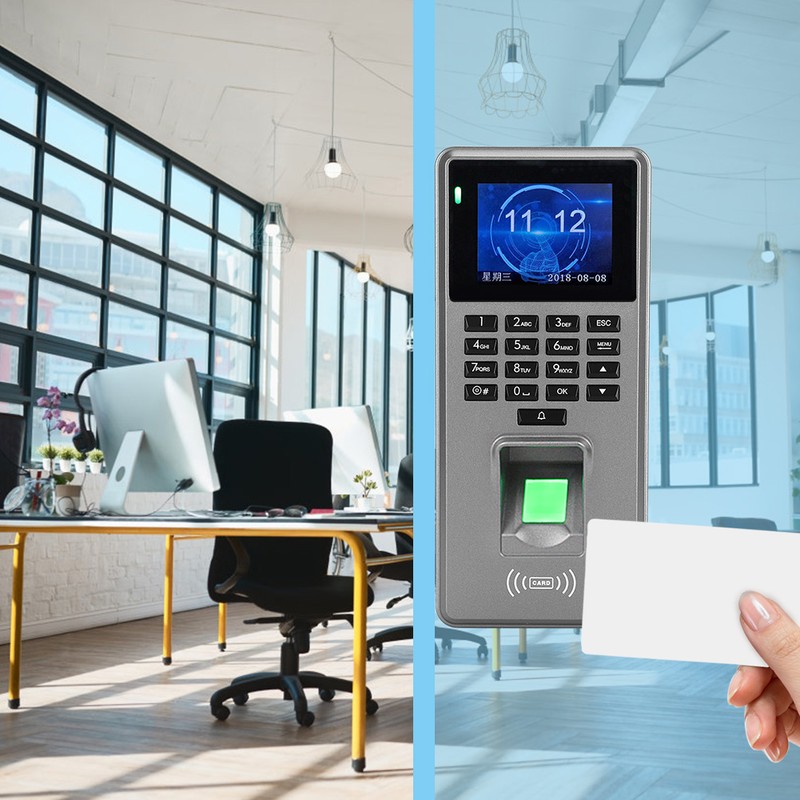 DC 12V 2.8in TFT HD Display Fingerprint Password Card Door