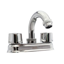 Mezcladora para Lavabo de baño Metálica Queen | Cuerpo y Manerales Metálicos | Llaves para Lavabo Baño con Cartucho de Latón o Acero Inoxidable | Acabado Cromado de Alta Calidad | SIFLUSS