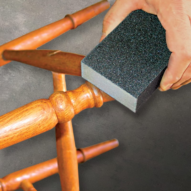 IVY Classic 42000-6 Medium/Coarse Sanding Sponge, Flex-Abrasive, 6-Pack