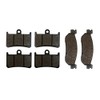 Front & Rear Brake Pads for Yamaha 1999-2002 YZF R6 & 2002-2003 YZF R1